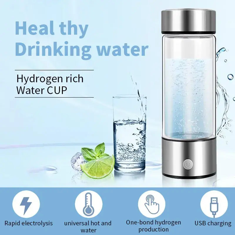 Transform Your Water: USB Rechargeable Alkaline Ionizer